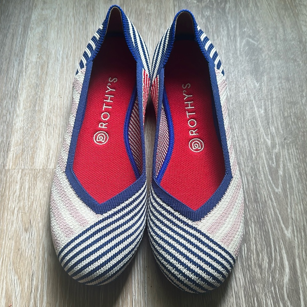 Rothy’s Striped Flats (10)